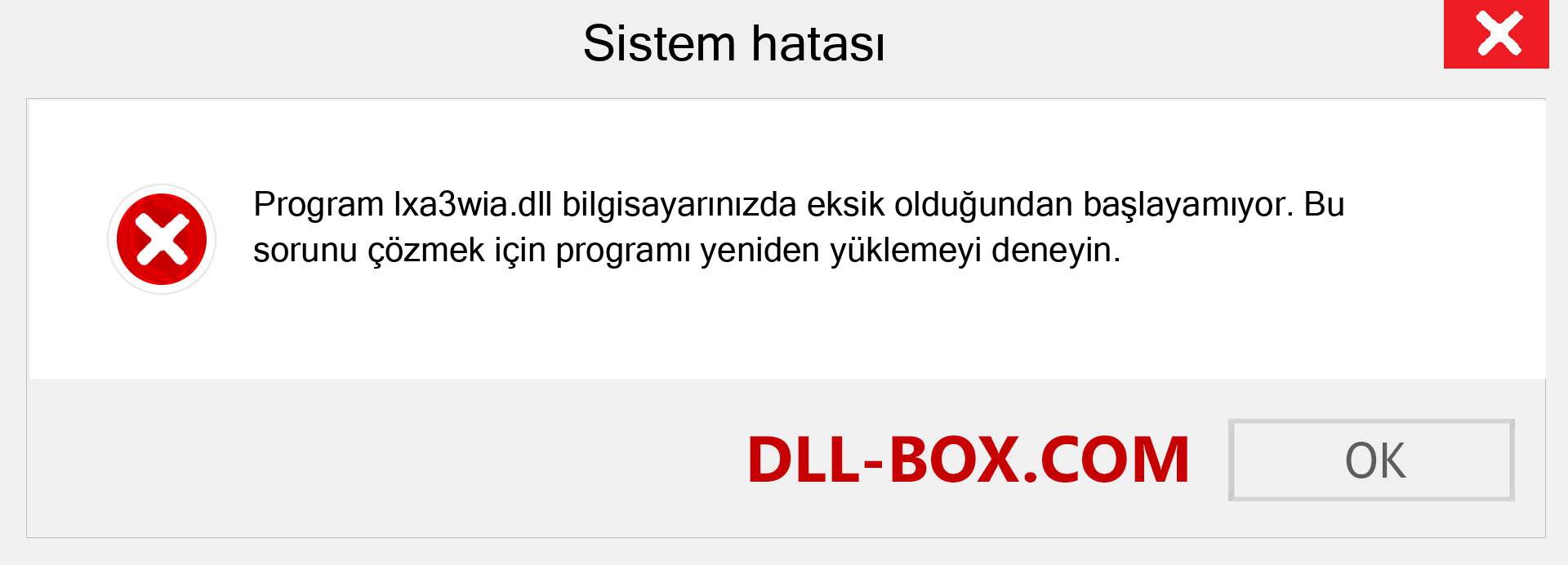 lxa3wia.dll dosyası eksik mi? Windows 7, 8, 10 için İndirin - Windows'ta lxa3wia dll Eksik Hatasını Düzeltin, fotoğraflar, resimler